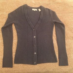 Inhabit Grey Cashmere Cardigan